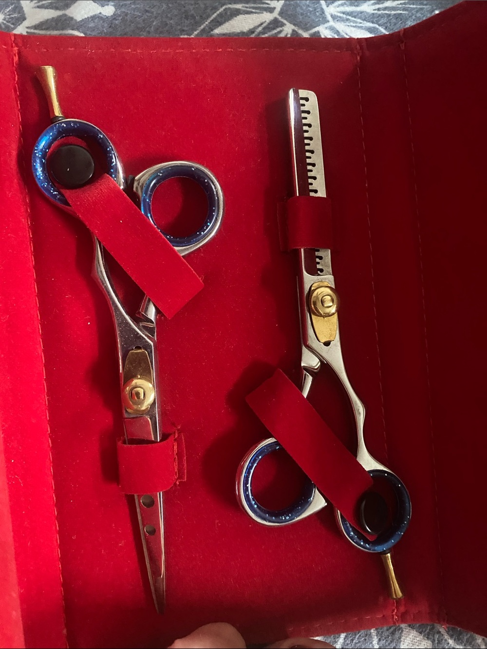 New professional Hair Cutting and Thinning Shears Set Japanese steel 6 inches